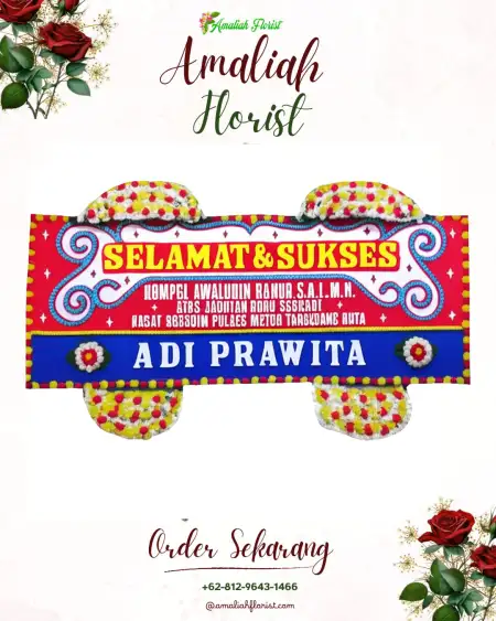 Papan Bunga Ucapan Selamat Sidarahayu